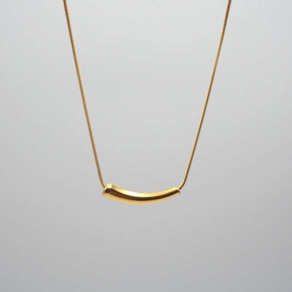 Collana snake con goccia - immagine 3