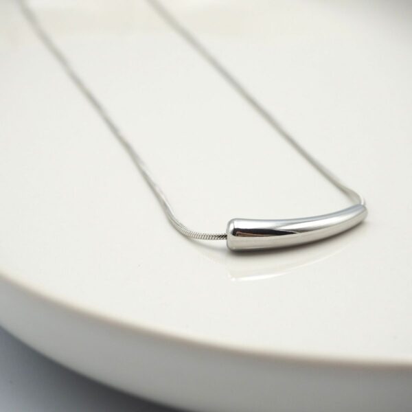 Collana snake con goccia - immagine 4