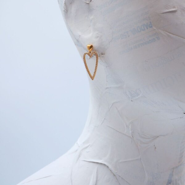 Orecchini cuore - immagine 2