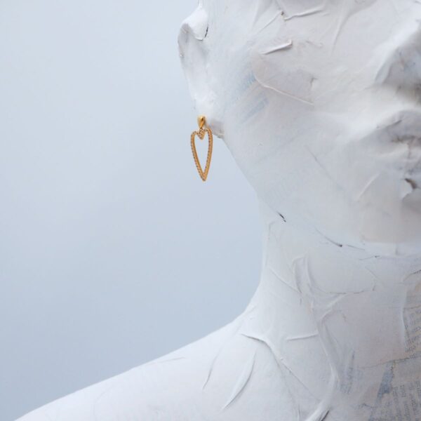 Orecchini cuore - immagine 3