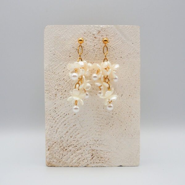 Orecchini glicine - immagine 2