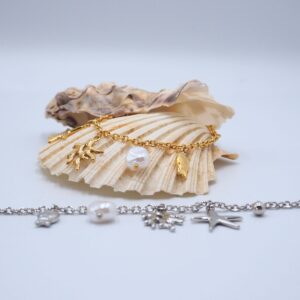 Braccialetto charms corallo