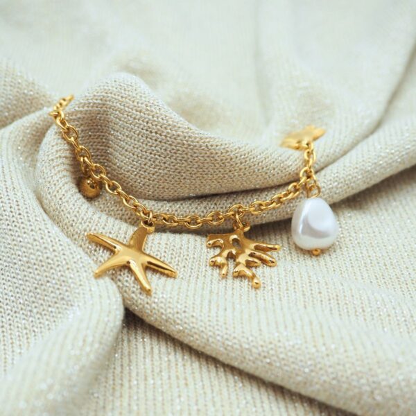 Braccialetto charms corallo - immagine 7