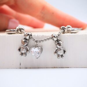 Braccialetto charms orsetti