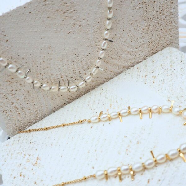 Collana perle e spine - immagine 2
