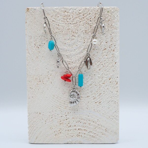 Collana charms turchesi - immagine 4